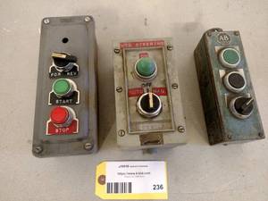 (3) Control Boxes...
