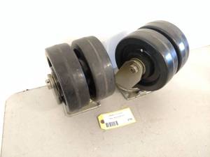 (2) Albion 8 Double Wheel Swivel C...