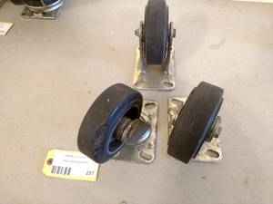(3) 6 Casters...