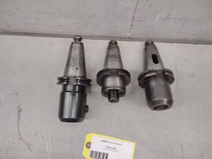 (3) Cat 50 Tool Holders...