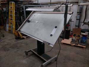 Drafting Table 72x37 with Power Up ...