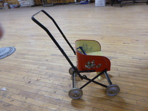 Vintage Muskin Doll Stroller