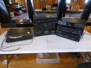 Variety of Stereos Components