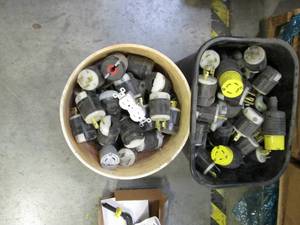 lot 41 image: 2 Containers of Electrical Plugs, C...