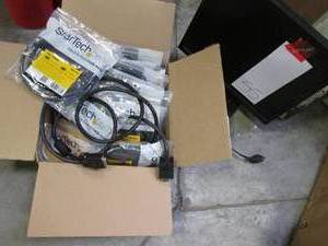 lot 55 image: Acer (V173) Monitor WVGA Cables...