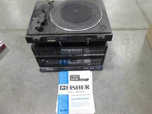 lot 74 image: Fisher Stereo System # 8645D With T...