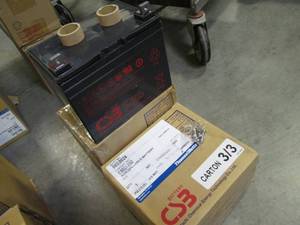 lot 83 image: (2) Batteries Non-Spillable #EMIU-2...