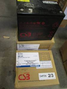 lot 85 image: (2) Batteries Non-Spillable #EMIU-4...