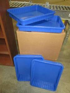 lot 98 image: 12 PC. Large Parts Bins Without Di...