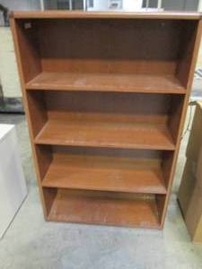 lot 99 image: Wood Bookshelf...