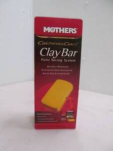 lot 38 image: mothers California gold clay bar paint saving system