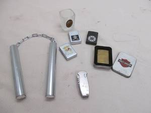 lot 100 image: zippo lighters