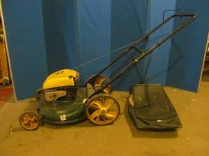lot 144 image: yardman mtd push mower