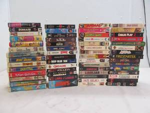 lot 165 image: VHS movies