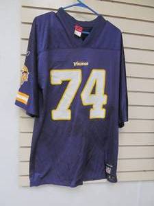 lot 205 image: Vikings Jersey