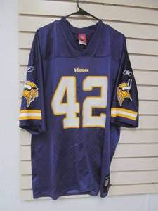 lot 207 image: Authentic Vikings Jersey