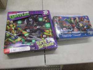 Ninja Turtles Dartboard, Avengers P...