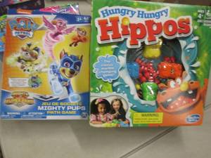 Hungry Hungry Hippos, Paw Patrol Ga...