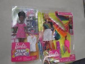 2 Barbie Sets...