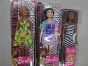 3 Barbies...
