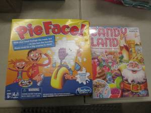 Pie Face, Candy Land...