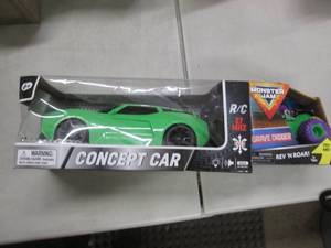 Monster Jam, RC Concept Car...