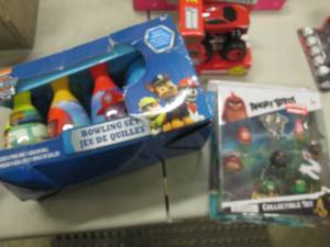 Angry Birds, Paw Patrol Bowling Set...