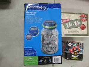 Discovery Money Jar, Yo-Yo, Puzzle...