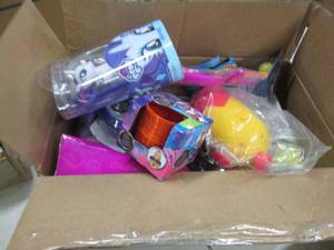 Box of Assorted Small Toys...