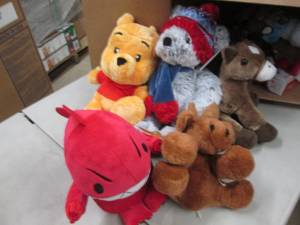 5 Medium Plush...