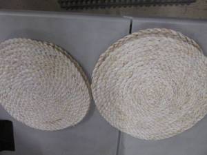 4 Woven Mats...
