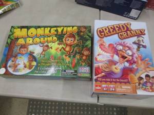 Monkeying Around, Greedy Granny...