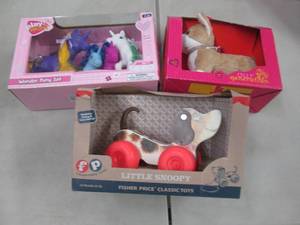 3 Assorted Toys...