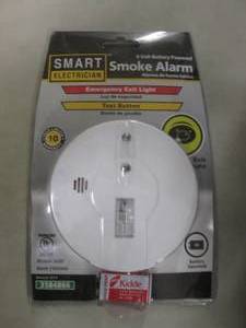 9 Volt Smoke Alarm...