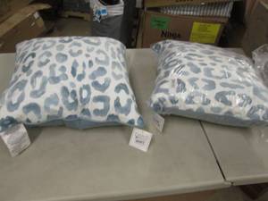 2 Accent Pillows 20x20 inches...