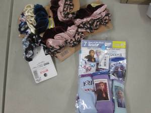 Scrunchies, Size 8 Girls Panties...