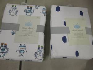 2 Fitted Crib Sheets...