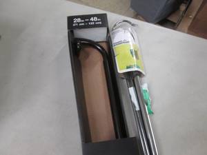 28-48 inch Curtain Rod, Closet Exte...