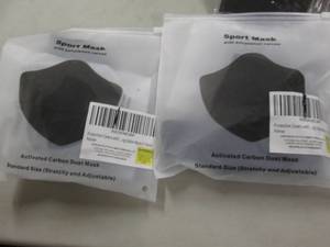 2 Sport Masks with Exhalation valve...