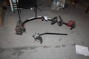 lot 163 image: Toro Expand It Attachment System with Tiller Attachment and Weed Whip Attachment