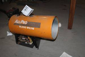 lot 166 image: All-Pro 85,000 BTU Propane Gas Construction Heater