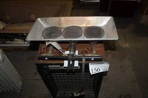 lot 165 image: Burner Assembly 3-Burner Propane Gas