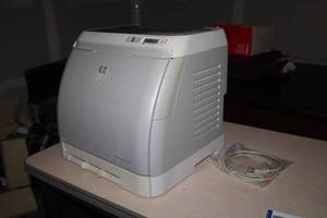 lot 105 image: HP Color Laserjet Printer 2600n