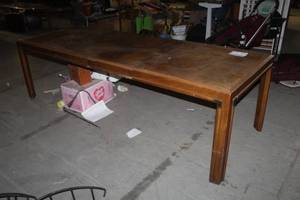 lot 62 image: Wood Conference Table