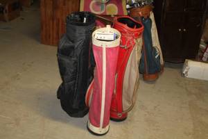 lot 142 image: Lot of (3) Golf Club Bags