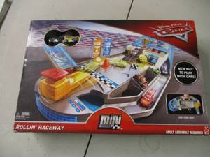 lot 3 image: Disney Cars Roll n Raceway Playset...