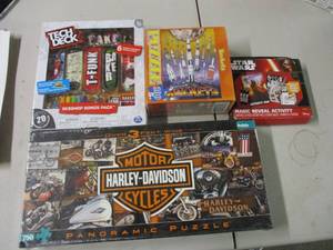 lot 19 image: Tech Deck SK8Shop, Puzzles, and Sta...