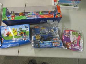 lot 28 image: Paw Patrol and PJ Masks Toys...