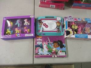 lot 40 image: My Little Pony dolls and Nella the ...