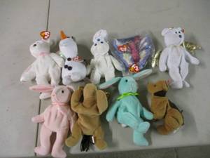lot 44 image: 9 TY stuffed animals...
